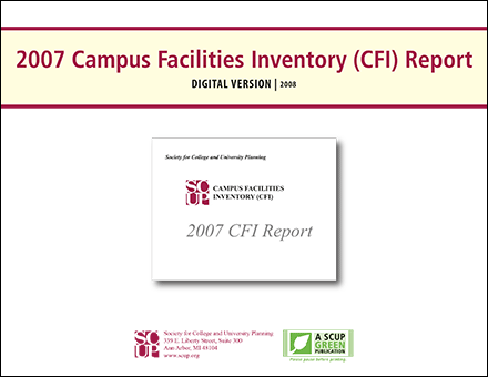 Cover (2007 Campus Facilities Inventory (CFI) Report)