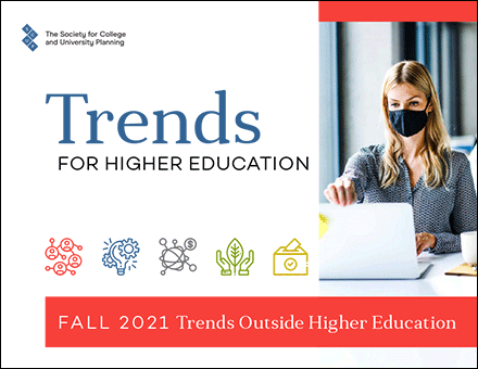 Cover (Trends Outside Higher Education | Fall 2021)