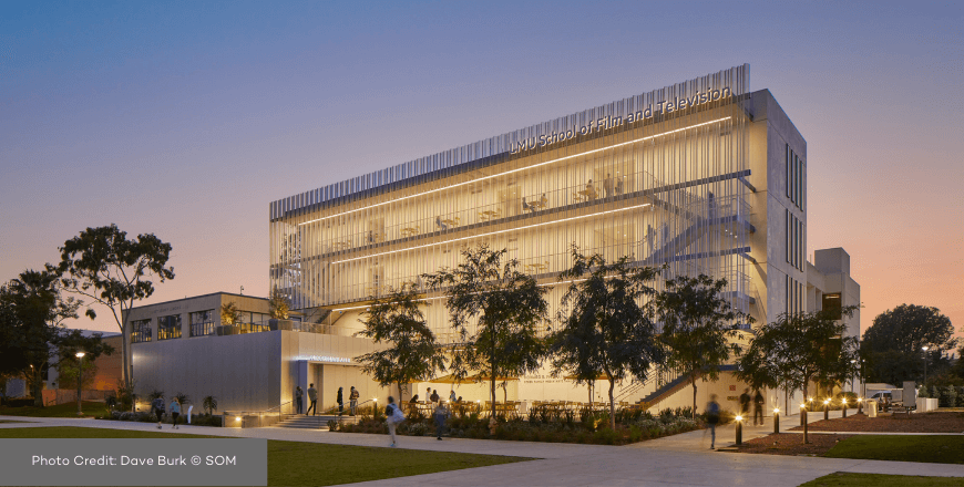 Loyola Marymount University - Loyola Marymount University's School of Film and Television - Howard B. Fitzpatrick Pavilion and Broccoli Theater