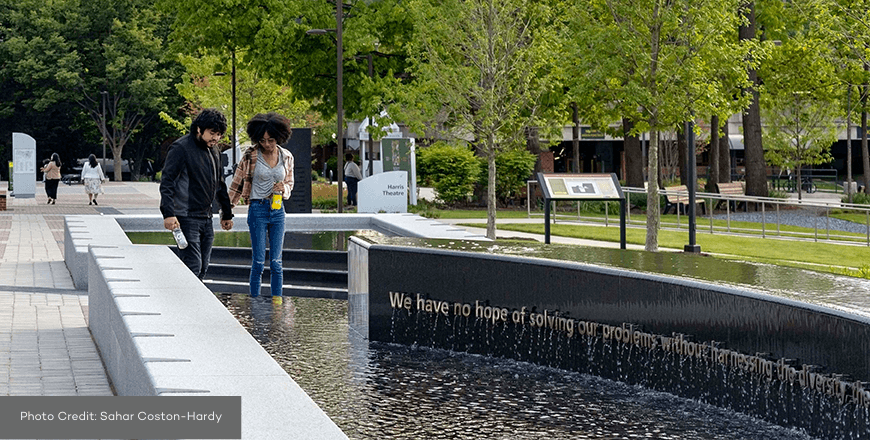 George Mason University - Wilkins Plaza