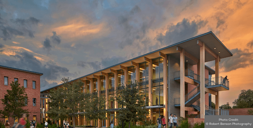Trinity University - Dicke Hall + Business and Humanities District