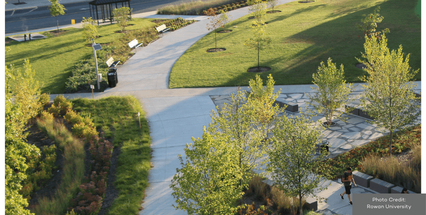 Rowan University - Crossroads at Robinson Green & Wilson Performing Arts Common