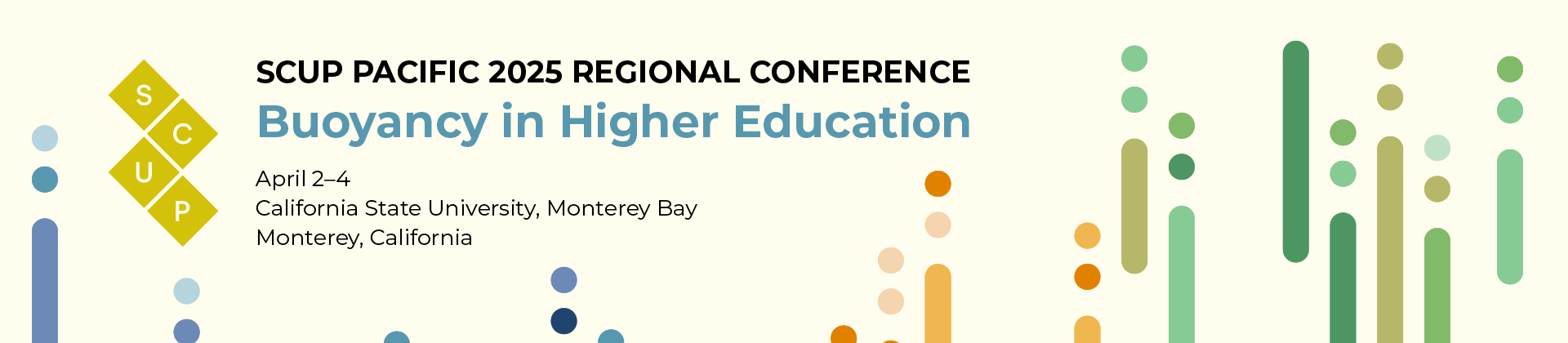 SCUP Pacific 2025 Regional Conference Banner