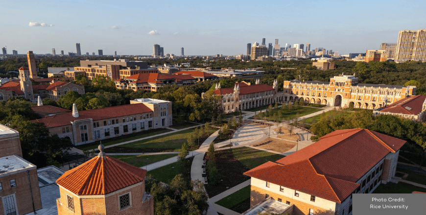Rice University - The Academic Quadrangle at Rice University